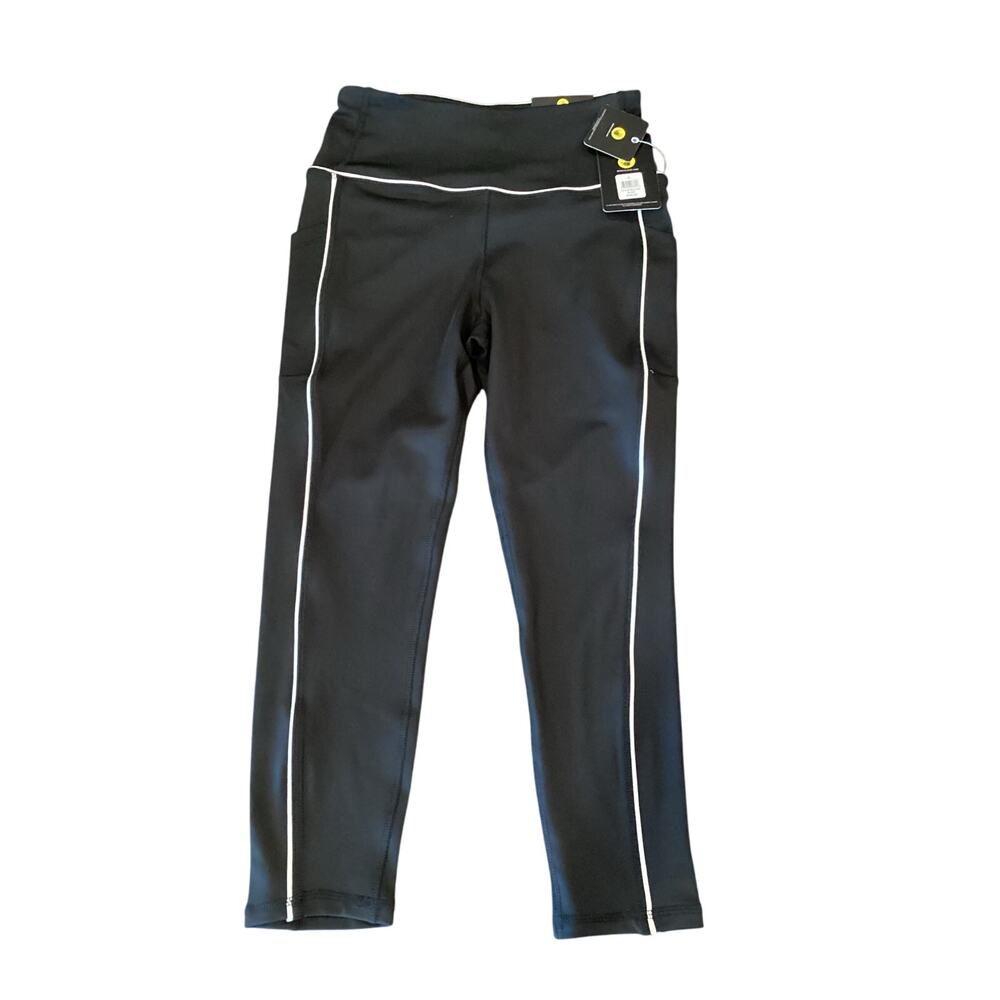 Body Glove active capri legging black NWT with media pocket small